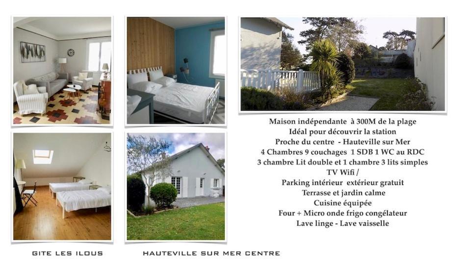 Villa Les Ilous Hauteville-sur-Mer Dış mekan fotoğraf